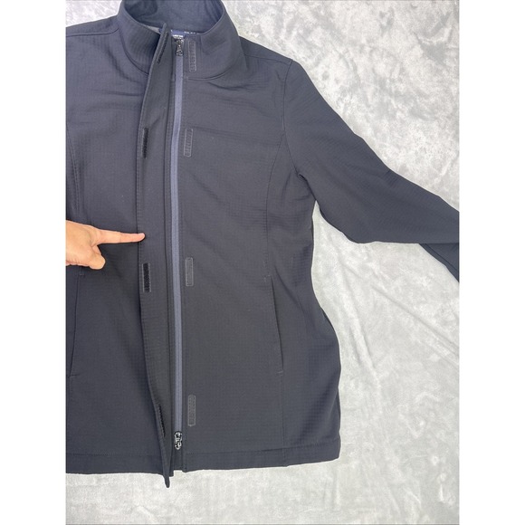 Lands' End Outfitters Full Zip-up Sweater / Jacket Men's Us Sz L Uk L Black - Picture 7 of 16